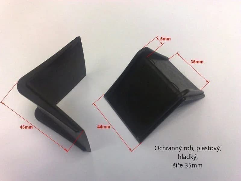 Rohy pod pásku šíře 32 - 50mm