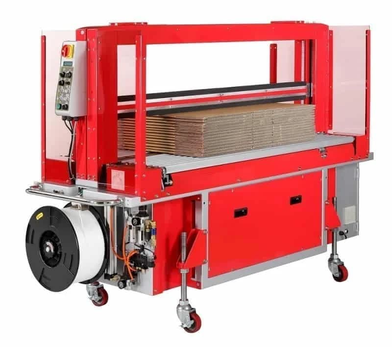 Páskovací průchozí automat TP-702C CORRUGATED STRAPPER - pro PP pásky
