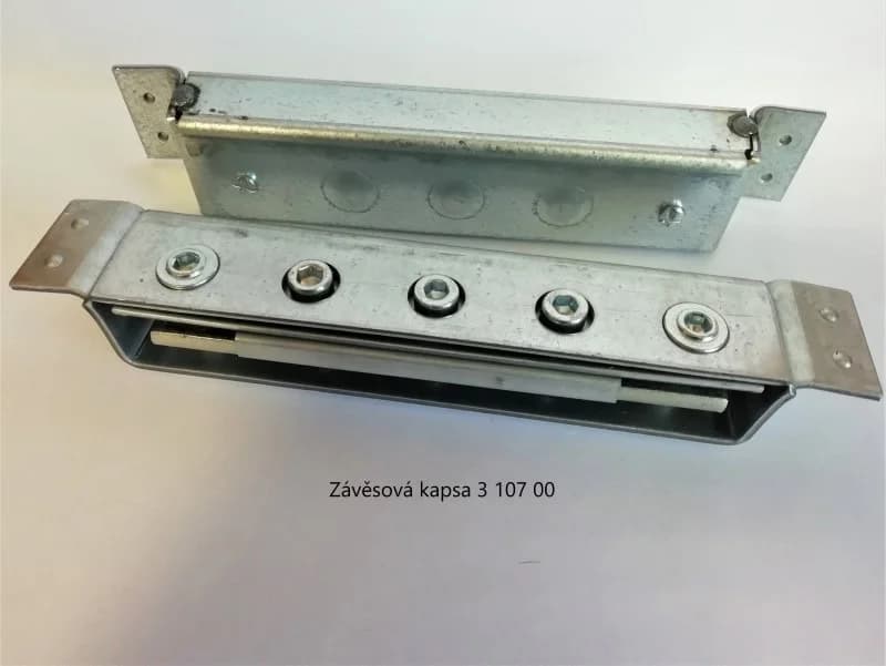 Hinge pocket 3 107 00 3D