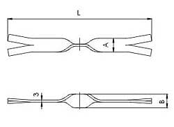 Kotwa pionowa 3 015 00 - 3 017 00