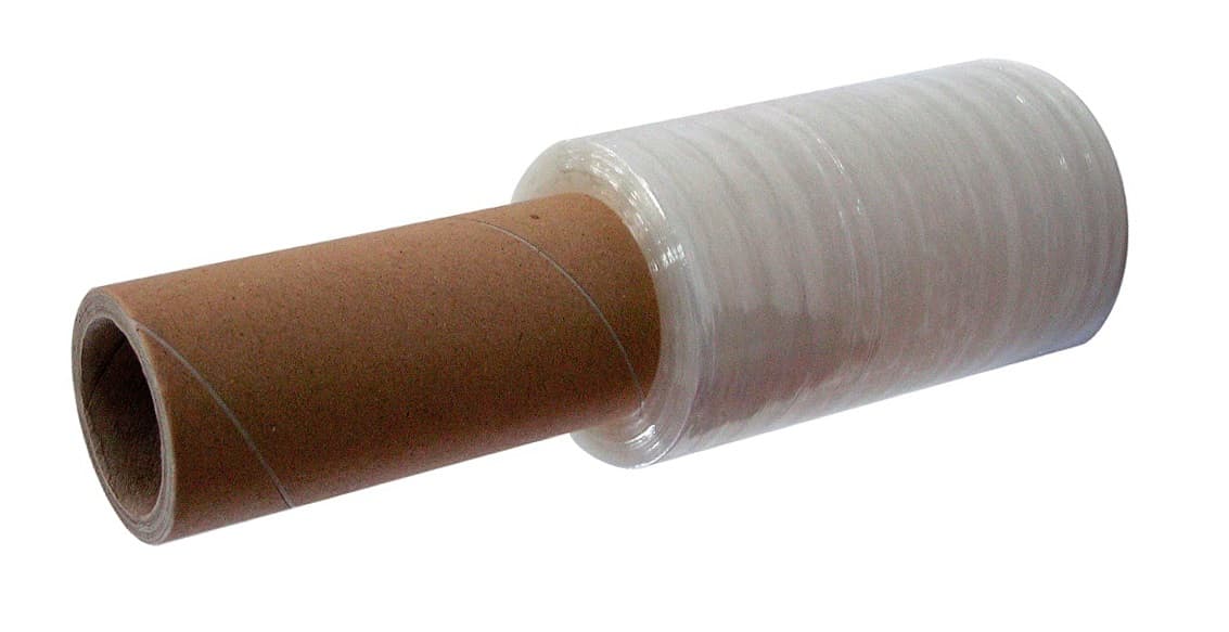 Hand Stretch Film 100 mm x 150 m - Dark Blue with Dispenser
