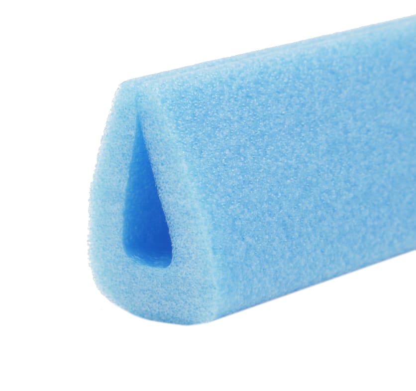 Foam profile U2, inner width 20 mm, length 2000 mm